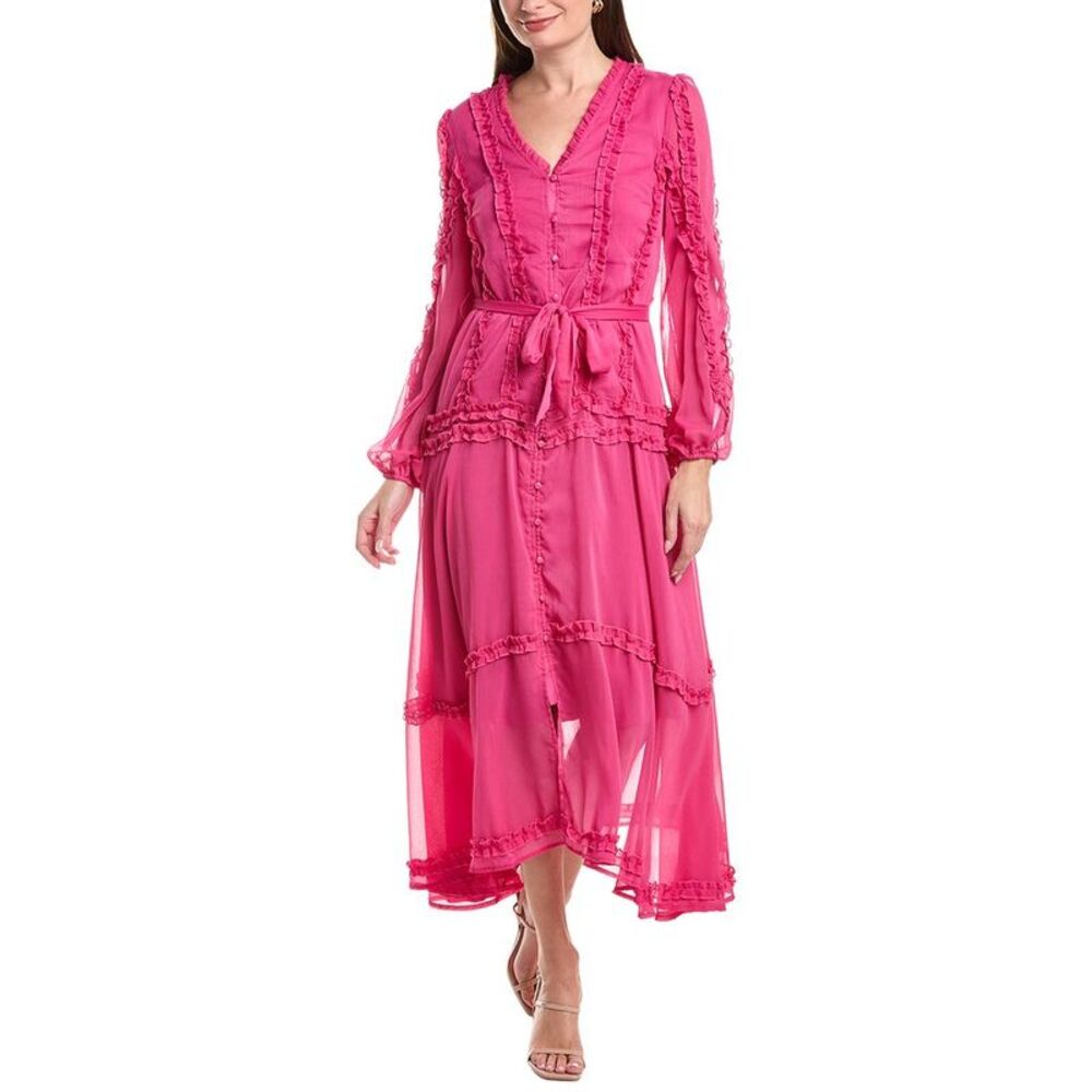 Ipponelli Womens  Midi Dress, Pink